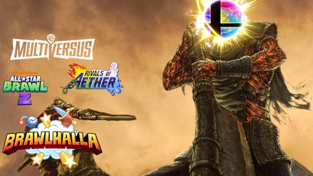 Dark Souls Smash Bros meme
